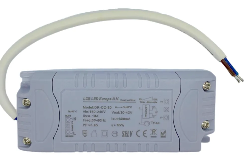 Dimmbarer LED Trafo - Triac / Phasenanschnitt - für 25W LED Panels