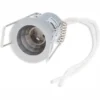 Einbaurahmen für G4 LED-Lampen - 29 mm - Außengröße 31 mm - Silber Alu - rund - IP20