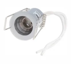 Einbaurahmen für G4 LED-Lampen - 29 mm - Außengröße 31 mm - Silber Alu - rund - IP20