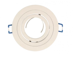 Einbaurahmen - Weiß - Sägegröße - 85mm - exkl. LED Spot