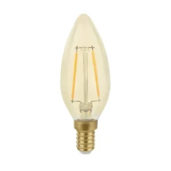 10er Pack - E14 LED Lampe - C35 - dimmbar - 4W entspricht 35W - 2200K extra Warmweiß
