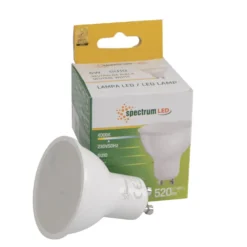 10er Pack - GU10 LED Spots - 6W entspricht 45W - Lichtfarbe optional