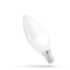 6er Pack - LED Lampe E14 - C37 6W entspricht 40-60W - 3000K Warmweiß