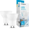 2er-Pack LED Spot GU10 dimmbar - 6W entspricht 45W - 6000K Tageslichtweiß
