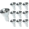 10er Pack - LED Spot GU10 - 6W entspricht 40W - 6000K Tageslichtweiß - 10° Abstrahlwinkel