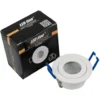 GU11 / MR11 Spot Einbaurahmen 45 mm - Außengröße 55 mm - Weiß - rund - wasserdicht IP44