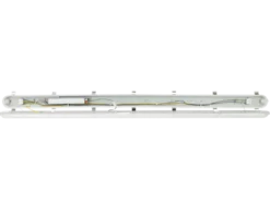 Hermetische LED-Feuchtraumleuchte RANGER PRIME DALI 4000K 80W IP66 150cm grau