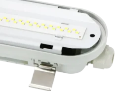 Hermetische LED-Feuchtraumleuchte RANGER PRIME DALI 4000K 80W IP66 150cm grau