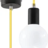 Hängeleuchte EDISON Gelb - 1x E27 Fassung - max. 60W - exkl. LED's