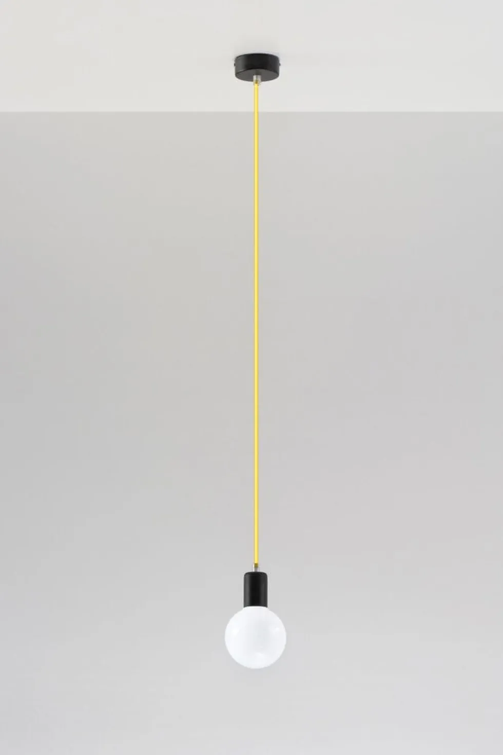 Hängeleuchte EDISON Gelb - 1x E27 Fassung - max. 60W - exkl. LED's