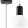 Hängeleuchte EDISON Weiß - 1x E27 Fassung - max. 60W - exkl. LED's
