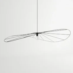 Hängeleuchte ESKOLA 140 Schwarz - 1x E27 Fassung - max. 60W - exkl. LED's