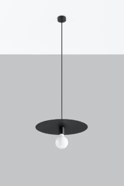 Hängeleuchte FLAVIO Schwarz - 1x E27 Fassung - max. 60W - exkl. LED's