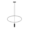 Hängeleuchte HOLAR 1 Schwarz - 1x GU10 Fassung - max. 40W - exkl. LED's