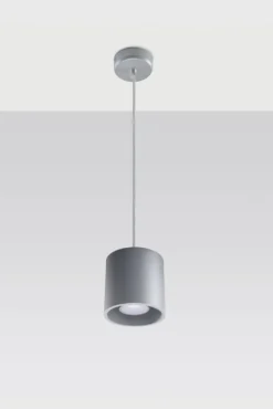Hängeleuchte ORBIS 1 Grau - 1x GU10 Fassung - max. 40W - exkl. LED's