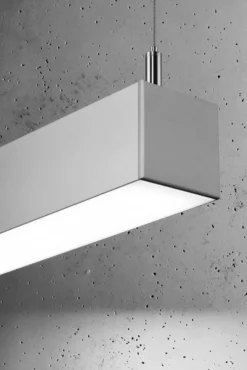 Hängeleuchte PINNE 117 Grau - 31W - 5100Lm - 4000K Neutralweiß