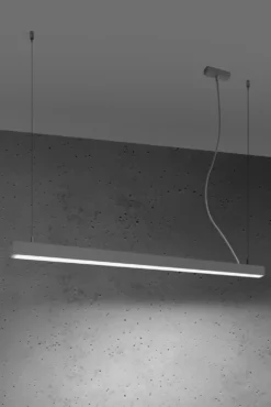 Hängeleuchte PINNE 117 Grau - 31W - 5100Lm - 4000K Neutralweiß