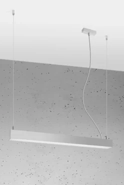 Hängeleuchte PINNE 67 Grau - 17W - 3179Lm - 3000K Warmweiß