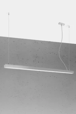 Hängeleuchte PINNE 150 Grau - 39W - 7200Lm - 3000K Warmweiß