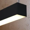Hängeleuchte PINNE 150 Schwarz - 39W - 7200Lm - 3000K Warmweiß