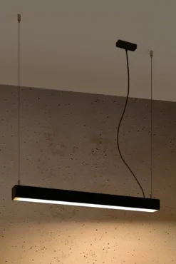 Hängeleuchte PINNE 67 Schwarz - 17W - 3179Lm - 3000K Warmweiß