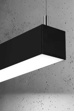 Hängeleuchte PINNE 67 Schwarz - 17W - 3179Lm - 4000K Neutralweiß