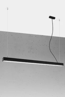 Hängeleuchte PINNE 117 Schwarz - 31W - 5100Lm - 4000K Neutralweiß