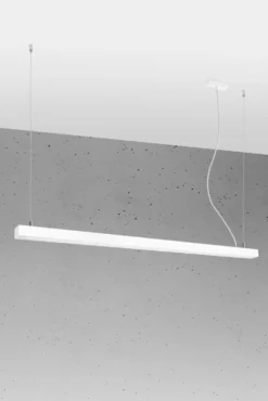 Hängeleuchte PINNE 150 Weiß - 39W - 7200Lm - 4000K Neutralweiß