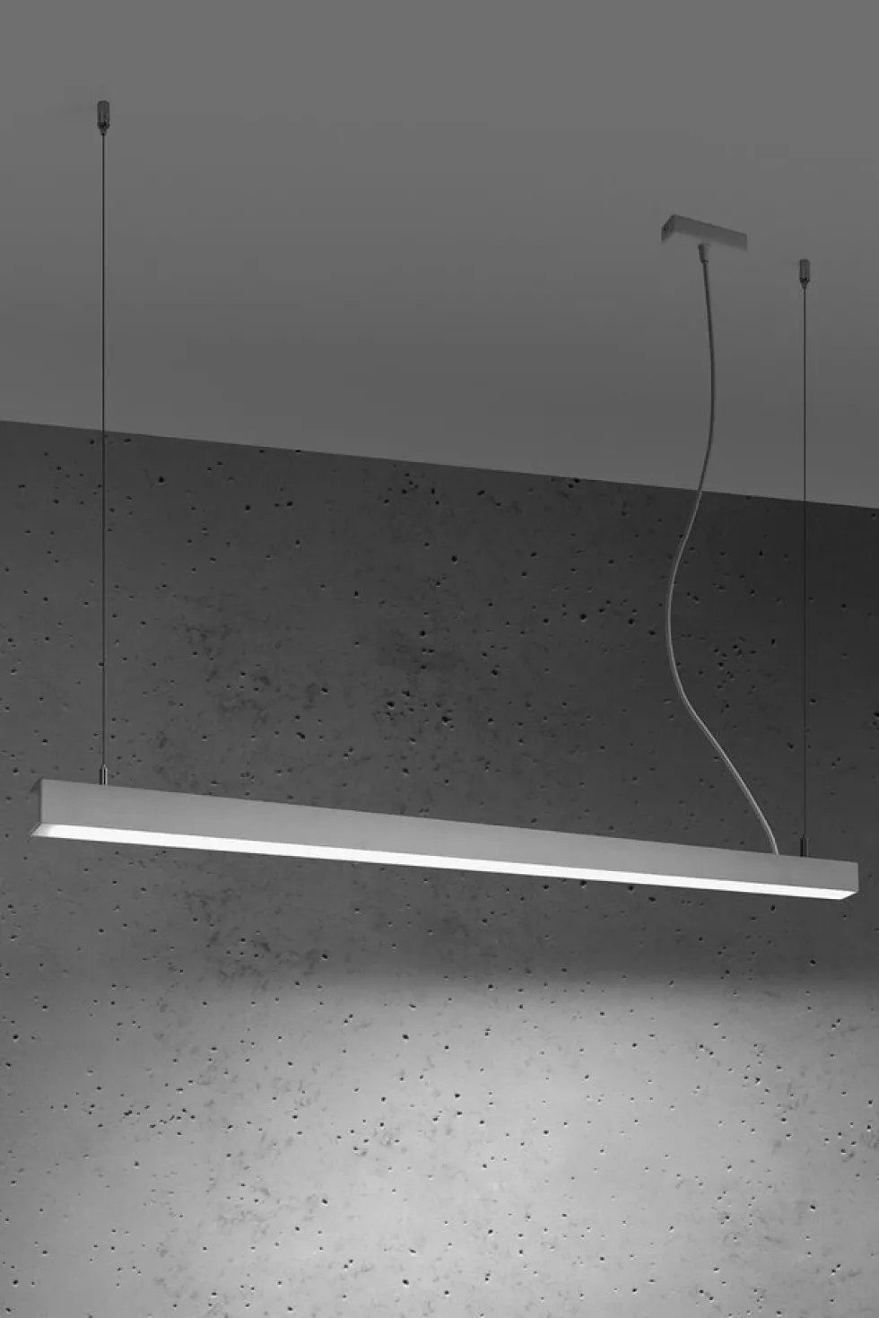 Hängeleuchte PINNE 117 Weiß - 31W - 5100Lm - 4000K Neutralweiß