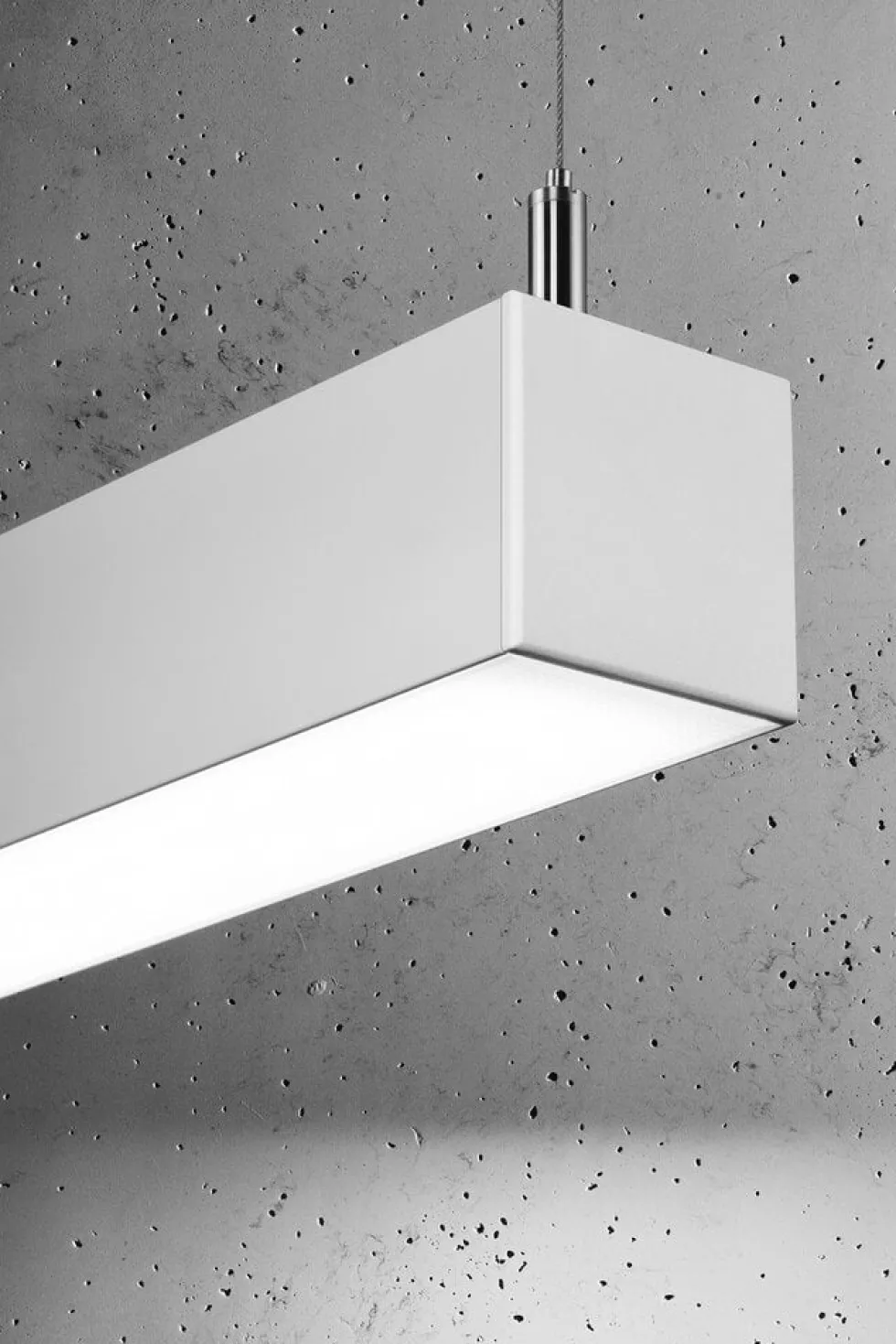 Hängeleuchte PINNE 117 Weiß - 31W - 5100Lm - 4000K Neutralweiß