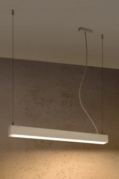 Hängeleuchte PINNE 67 Weiß - 17W - 3179Lm - 3000K Warmweiß