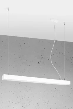 Hängeleuchte PINNE 90 Weiß - 25W - 4600Lm - 3000K Warmweiß