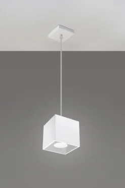 Hängeleuchte QUAD 1 Weiß - 1x GU10 Fassung - max. 40W - exkl. LED's