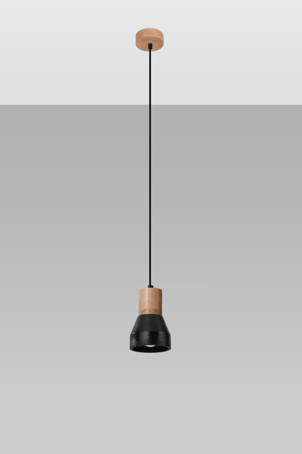 Hängeleuchte QUBIC Schwarz - 1x E27 Fassung - max. 60W - exkl. LED's