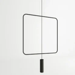 Hängeleuchte RANA 1 Schwarz - 1x GU10 Fassung - max. 40W - exkl. LED's