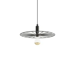 Hängeleuchte SIRKEL 30 Schwarz - 1x E27 Fassung - max. 60W - exkl. LED's