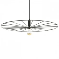 Hängeleuchte SIRKEL 45 Schwarz - 1x E27 Fassung - max. 60W - exkl. LED's