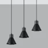 Hängeleuchte TALEJA 3 Schwarz - GU10 AR111 Fassung - exkl. LED's