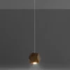 Hängeleuchte WOODY Holz Natur - 1x GU10 - max. 40W - exkl. LED's