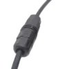 IP68 Kabelmuffe PRO LINE – 0.5 - 2.5mm² - Wasserdichter 3-poliger Verbinder – Für 2/3-adrige Kabel – Ø 6–11mm | für Garten & Außenbereich