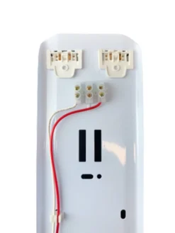 Komplettset - 150cm Doppelfassung - IP65 Feuchtraum -Wannenleuchte + 2 x 25W LED Leuchtstoffröhren 4000K - 840 - Neutralweiß