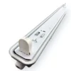 Komplettset - 150cm Einzelfassung - IP65 Feuchtraum -Wannenleuchte + 25W LED Leuchtstoffröhre 6000K - 865 - Tageslichtweiß - Komplett
