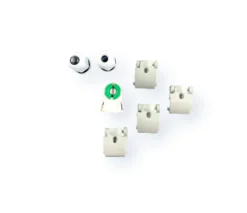 Komplettset - 150cm Einzelfassung - IP65 Feuchtraum -Wannenleuchte + 25W LED Leuchtstoffröhre 6000K - 865 - Tageslichtweiß - Komplett