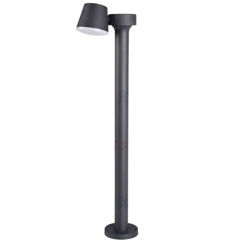LED Außenlampen- / Gartenleuchtenständer - IP54 - 7.5W - 4000K Neutralweiß- verstellbar - 80cm hoch