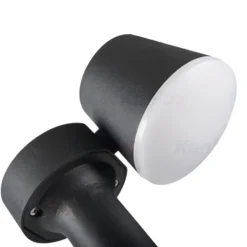 LED Außenlampen- / Gartenleuchtenständer - IP54 - 7.5W - 4000K Neutralweiß- verstellbar - 80cm hoch