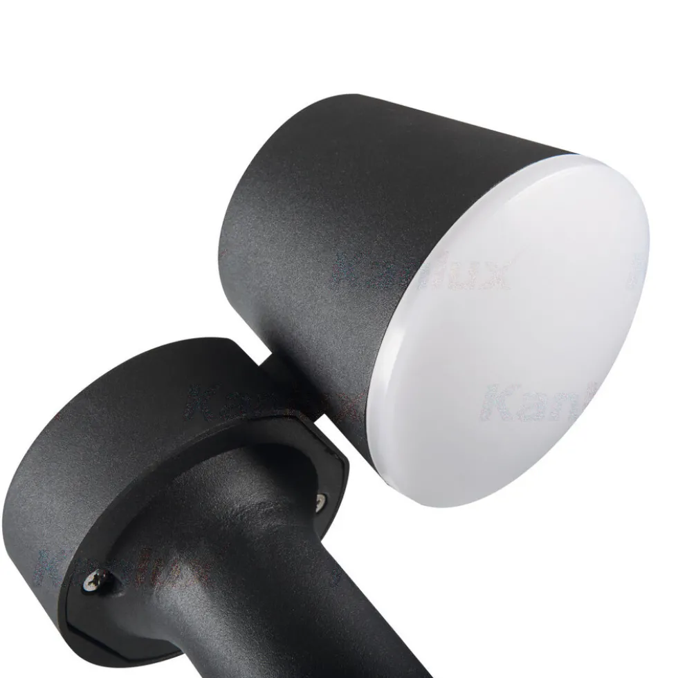 LED Außenlampen- / Gartenleuchtenständer - IP54 - 7.5W - 4000K Neutralweiß- verstellbar - 80cm hoch