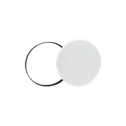 LED Deckenleuchte Nymphea Weiß/Schwarz18W 2050lm - 840 Kaltweiß | 250mm - IP54