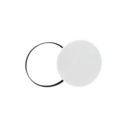 LED Deckenleuchte Nymphea Weiß/Schwarz18W 2050lm - 860 Tageslichtweiß | 250mm - IP54