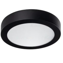 LED Deckenleuchte Schwarz CARSA 18W - Lichtfarbe optional