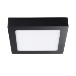 LED Deckenleuchte Schwarz KANTI 12W - Lichtfarbe optional